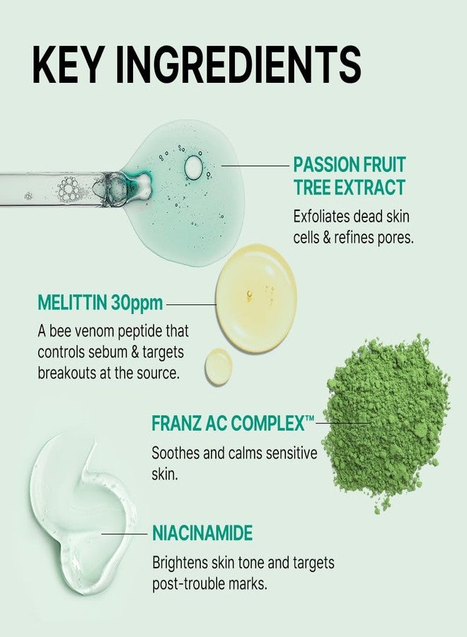 FRANZ Soothing Bubble Toner | Korean Skincare Acne Toner with CICA & Melittin | Calming & Redness Relief Formula | pH 6.0~6.5 Balancing & Oil Control for Sensitive, Acne-Prone Skin - Image 4